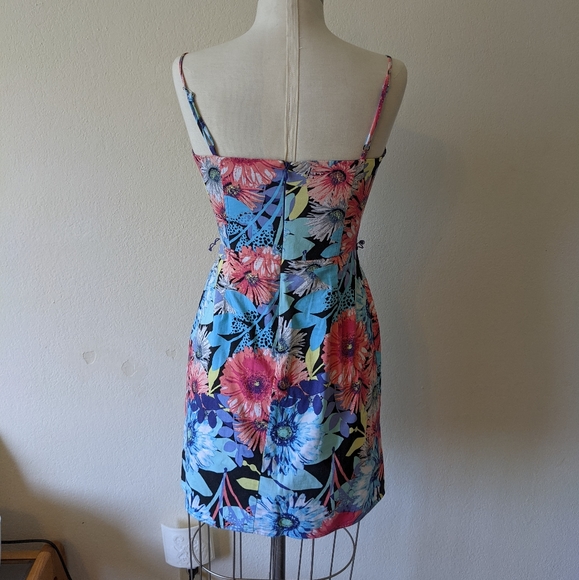 Colorful Floral Dress - Picture 3 of 8